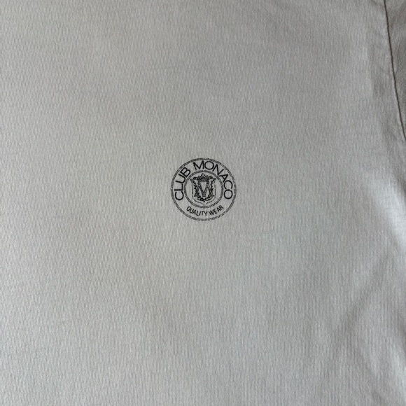 Vintage Club Monaco Logo T-shirt Small - Picture 4 of 6